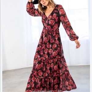 Brand new Lovestitch size large maxi dress with tags